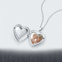 Thumbnail for Collana medaglione a cuore con foto