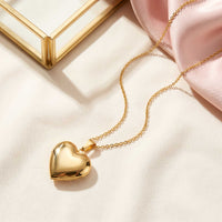 Thumbnail for Collana medaglione a cuore con foto