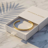 Thumbnail for Gioielli in acciaio — nella scatola regalo, oro | SKU: 7220397-gold-plated-color
