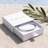 Thumbnail for Bracciale carpe diem — nella scatola regalo, argento | SKU: cp-rg