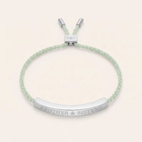 Thumbnail for Bracciale con targhetta — foto prodotto su sfondo bianco, argento | SKU: lanature-wg