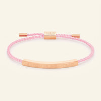 Thumbnail for Bracciale amicizia — foto prodotto su sfondo bianco, oro rosa | SKU: lecorail-rg