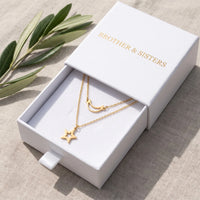 Thumbnail for Collana stella — nella scatola regalo, oro | SKU: letoile-g