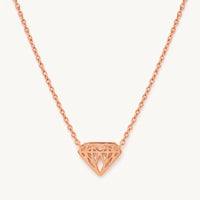 Thumbnail for Collana geometrica — foto prodotto su sfondo bianco, oro rosa | SKU: 12791388-rose-gold