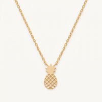 Thumbnail for Collana ananas — foto prodotto su sfondo bianco, oro | SKU: 8050907-gold