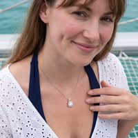 Thumbnail for Collana argento donna — foto indossata, argento | SKU: 505762