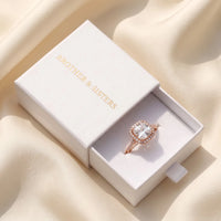 Thumbnail for Anelli oro rosa — nella scatola regalo, oro rosa | SKU: 497131-4.5-rose-gold