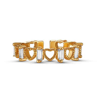 Thumbnail for Anello cuore oro — foto prodotto su sfondo bianco, oro