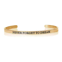 Thumbnail for Bracciale motivazionale — foto prodotto su sfondo bianco, oro