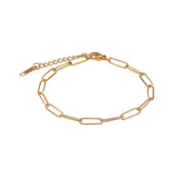 Thumbnail for Bracciale catena — foto prodotto su sfondo bianco, oro