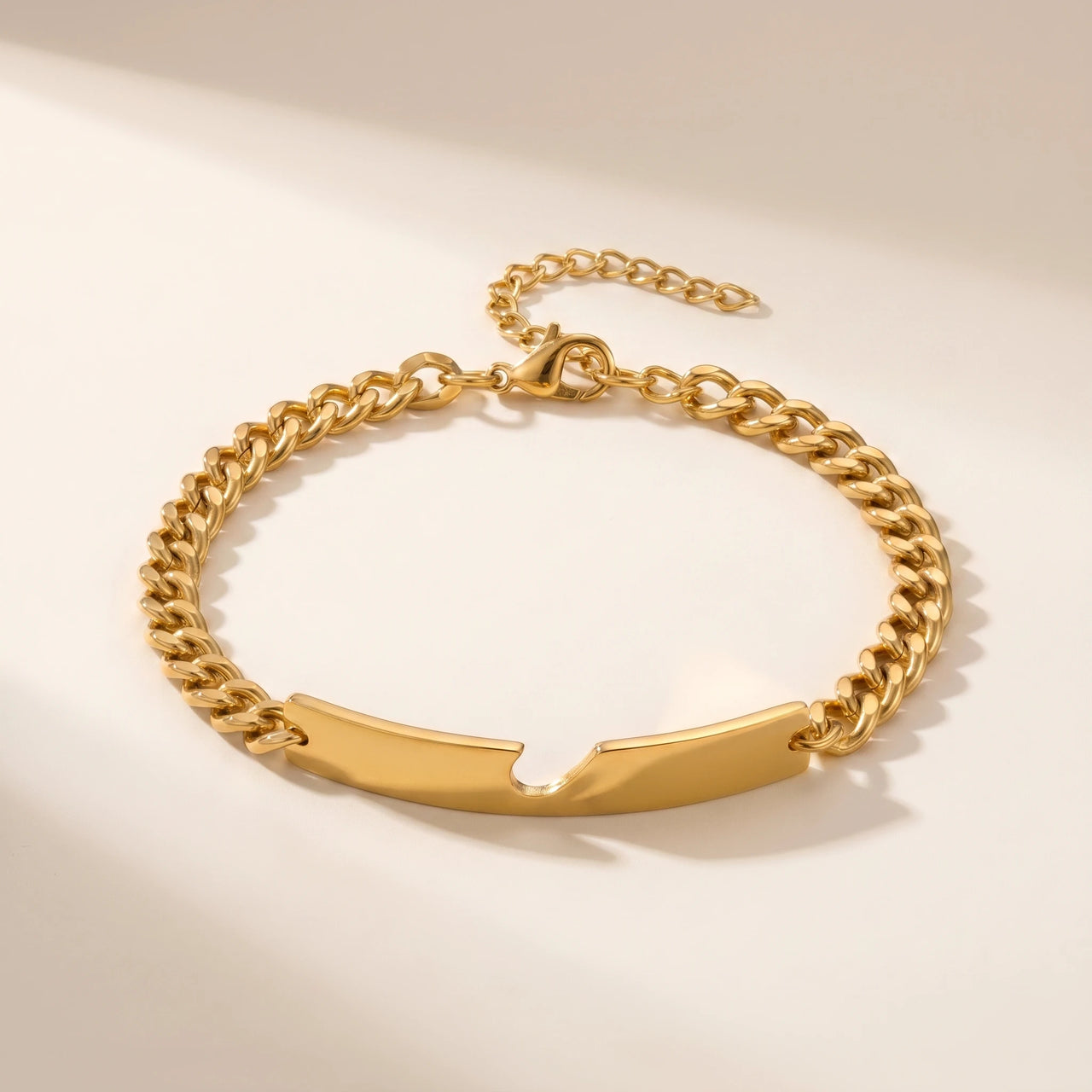 Heart Cutout Bond Matching Bracelet Set shot 6