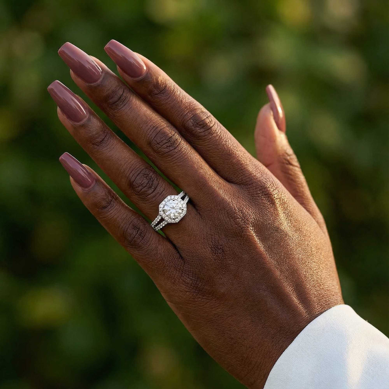 Anello quadrato in argento