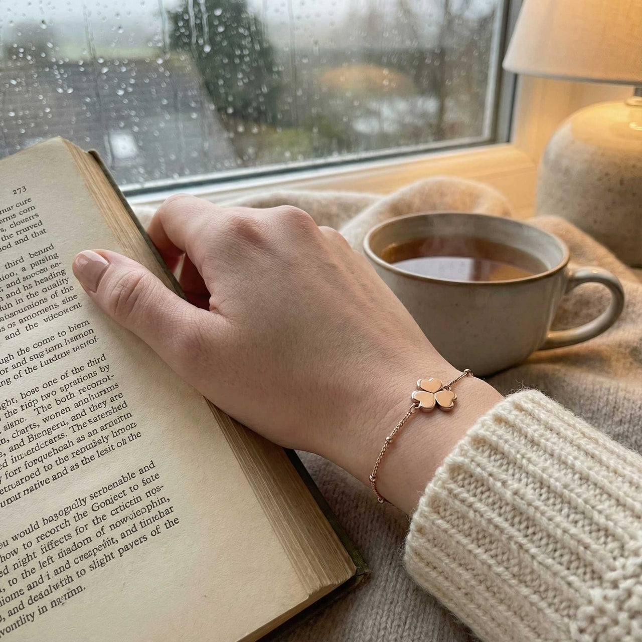 Bracciale con trifoglio
