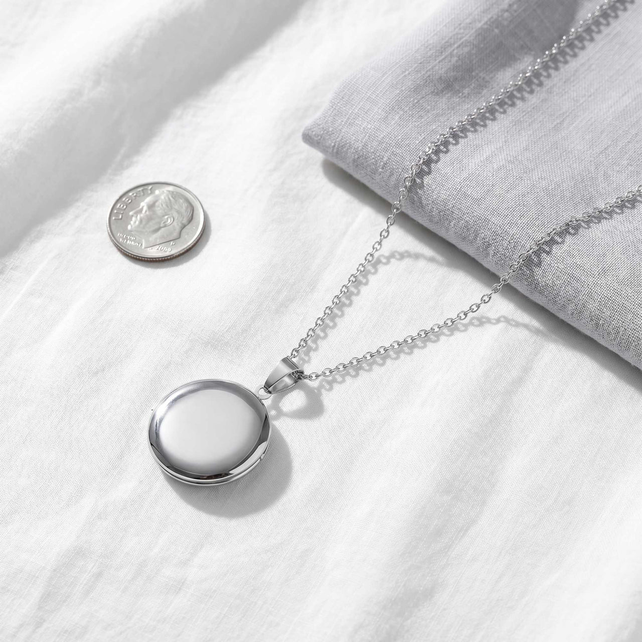 Collana medaglione con foto