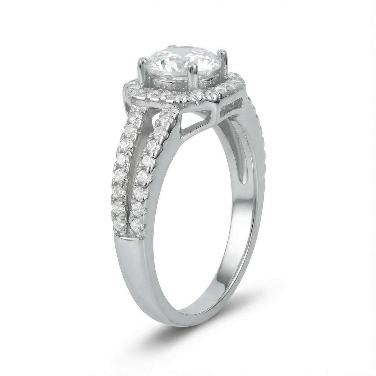 Anello quadrato in argento