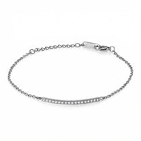 Thumbnail for Bracciale con barra di cristalli