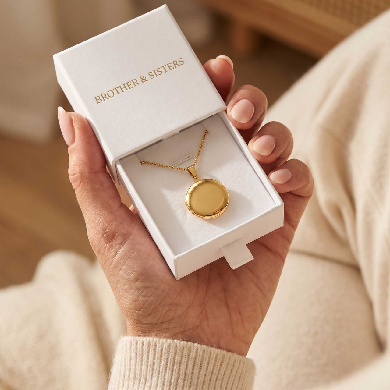 Collana medaglione con foto