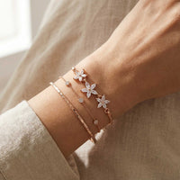 Thumbnail for Crystal Flower Bracelet