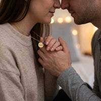 Thumbnail for Precious Name Necklace featuring engraved name 'Thomas' and birthstone, perfect gift by Brother & Sisters.