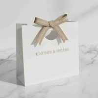 Thumbnail for Gift Bag by Brother & Sisters featuring elegant design and refined ribbon, perfect for impressive gifting.
