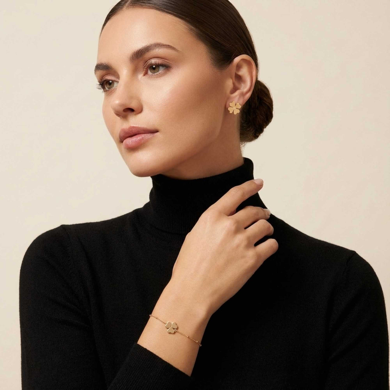 Bracciale con trifoglio