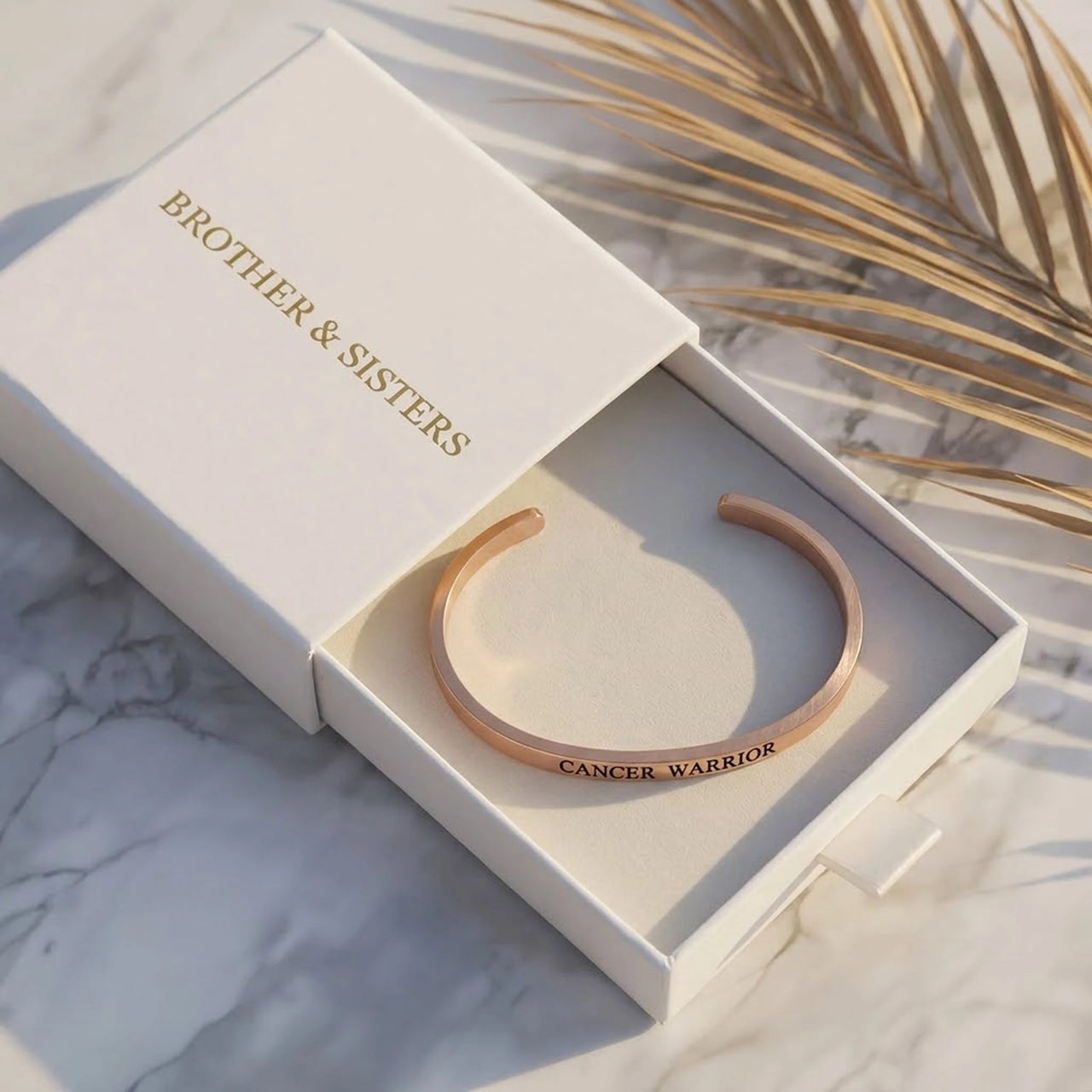 Gioielli in acciaio — nella scatola regalo, oro rosa | SKU: 7220397-rose-gold-plated