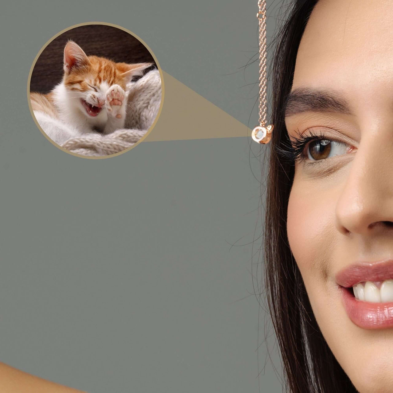 Cat Personalized Photo Bracelet - Personalized Gift For Women - Custom Jewelry For Her - Custom Bracelet Picture - Personalised Photo Gift Bracelet Brother & Sisters