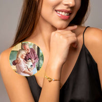 Thumbnail for Diamond Photo Bracelet by Brother & Sisters featuring a custom photo pendant for cherished memories.