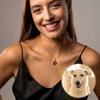 Thumbnail for Dog Photo Necklace - Personalised Necklace - Customised Necklace Necklace Brother & Sisters