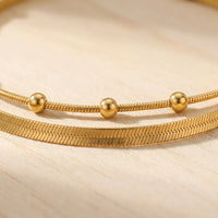 Thumbnail for Double Snake Anklet Set