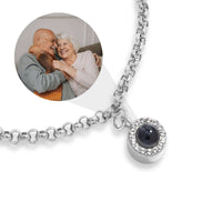 Thumbnail for Halo Personalized Photo Bracelet - Personalized Gift for Women - Custom Jewelry For Her - Custom Bracelet Picture - Personalised Photo Gift Bracelet Brother & Sisters