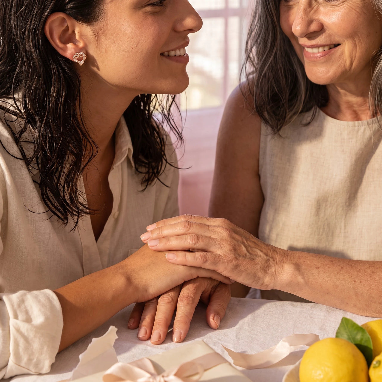 Orecchini acciaio — il momento del regalo, oro rosa | SKU: 419593-rose-gold