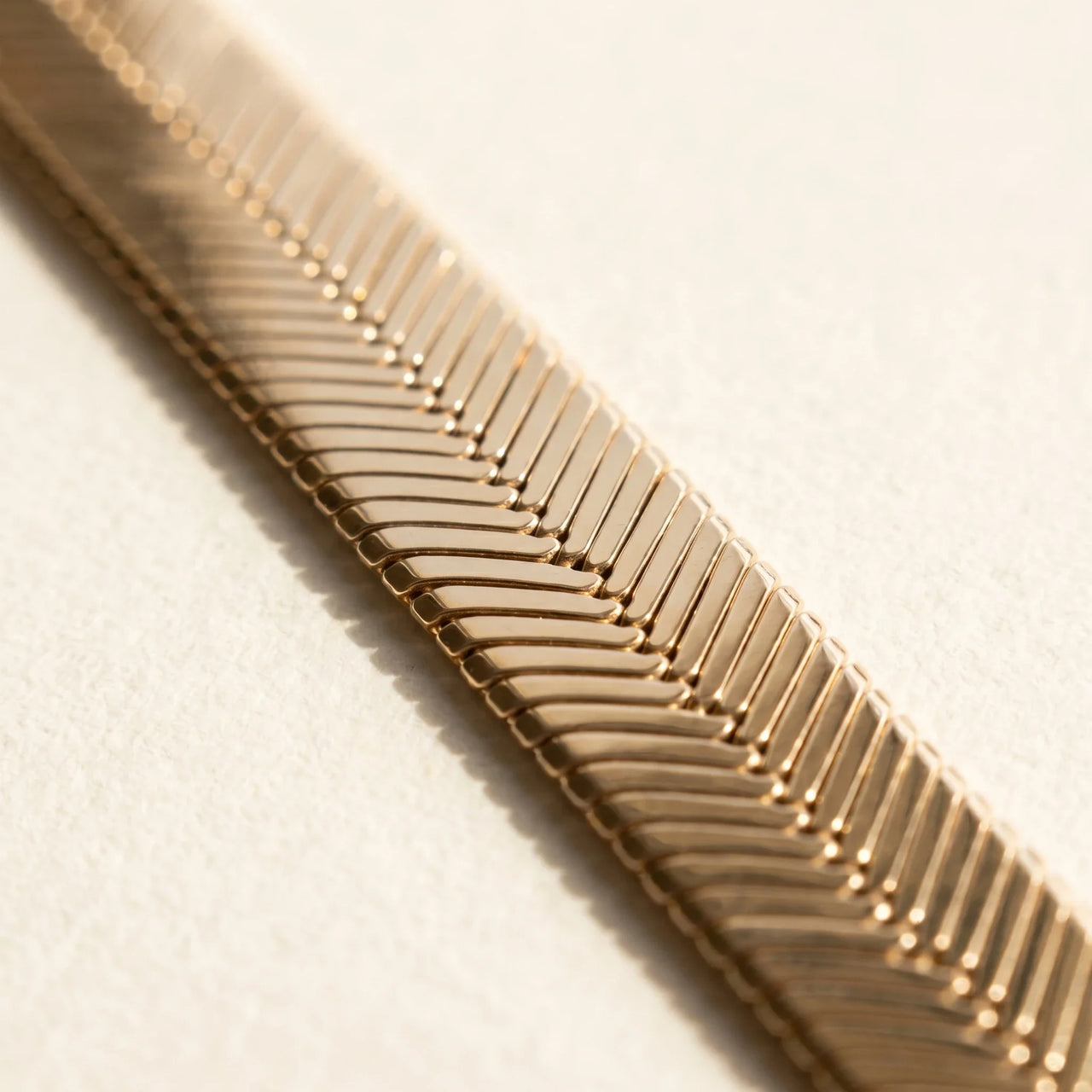 Herringbone Anklet