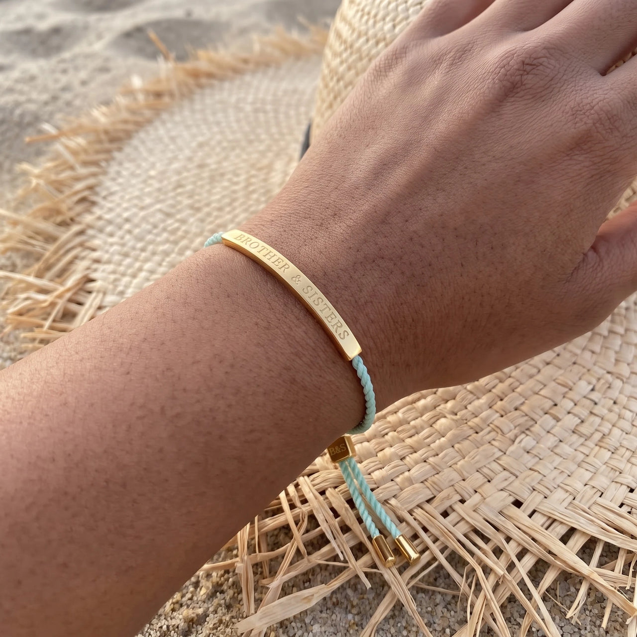 La Menthe, gold bracelet — real size | SKU: lamenthe-g