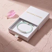 Thumbnail for La Menthe, silver bracelet — gift box | SKU: lamenthe-wg