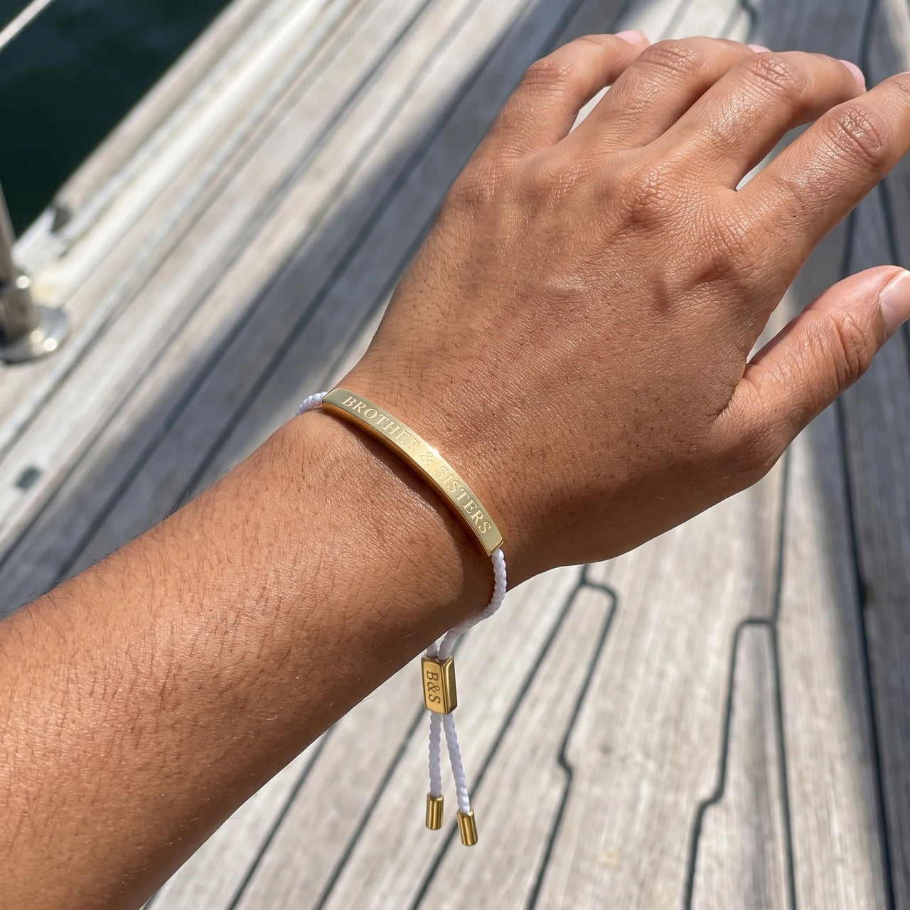 La Perle, gold bracelet — real size | SKU: laperle-g