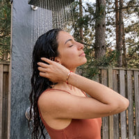 Thumbnail for L'Amour, rose gold bracelet — outdoor shower | SKU: lamour-rg