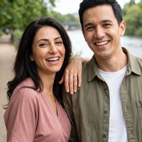 Thumbnail for The Heart, gold ring — couple | SKU: lecoeur