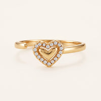 Thumbnail for The Heart, gold ring — packshot | SKU: lecoeur