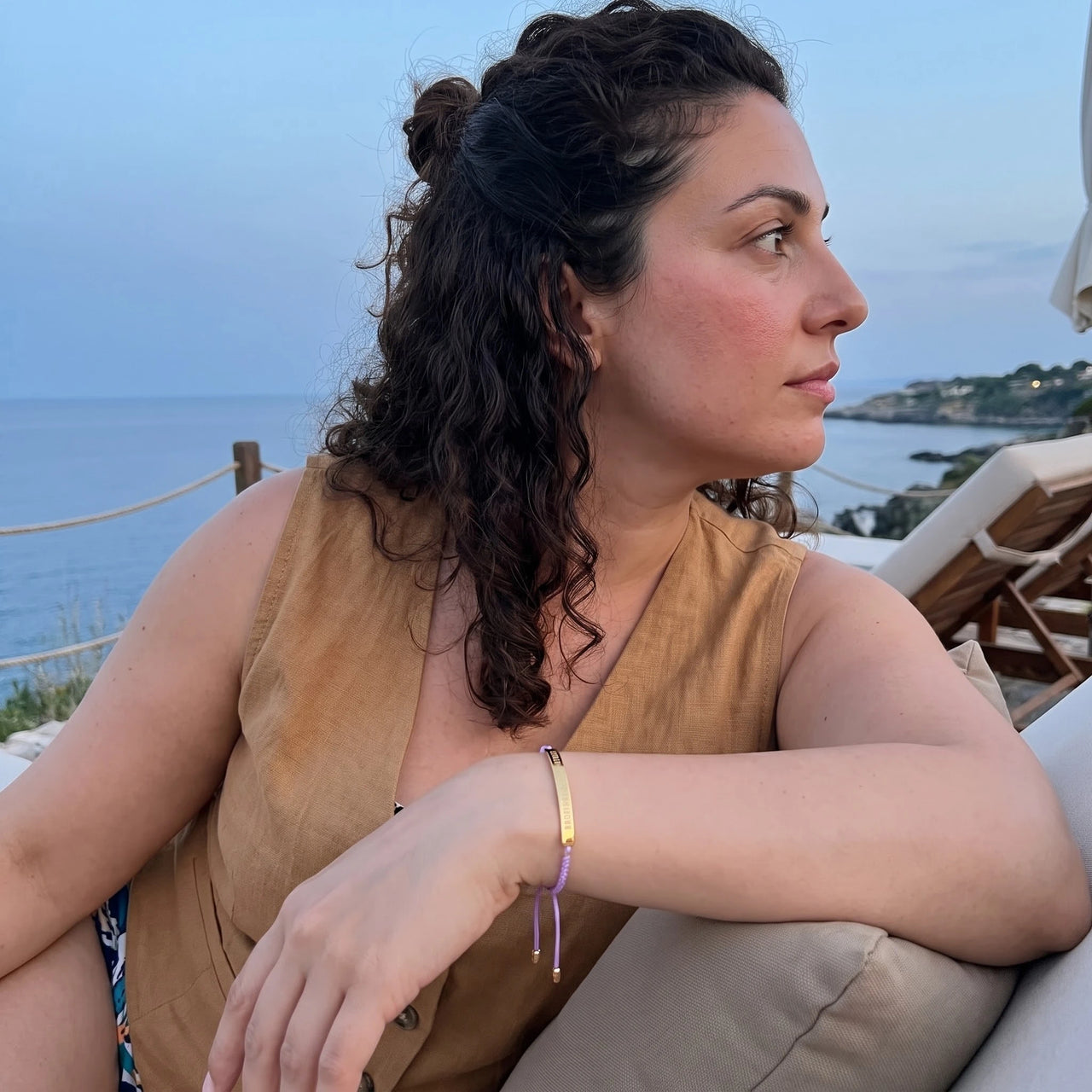 Le Mauve, gold bracelet — leisure | SKU: lemauve-g