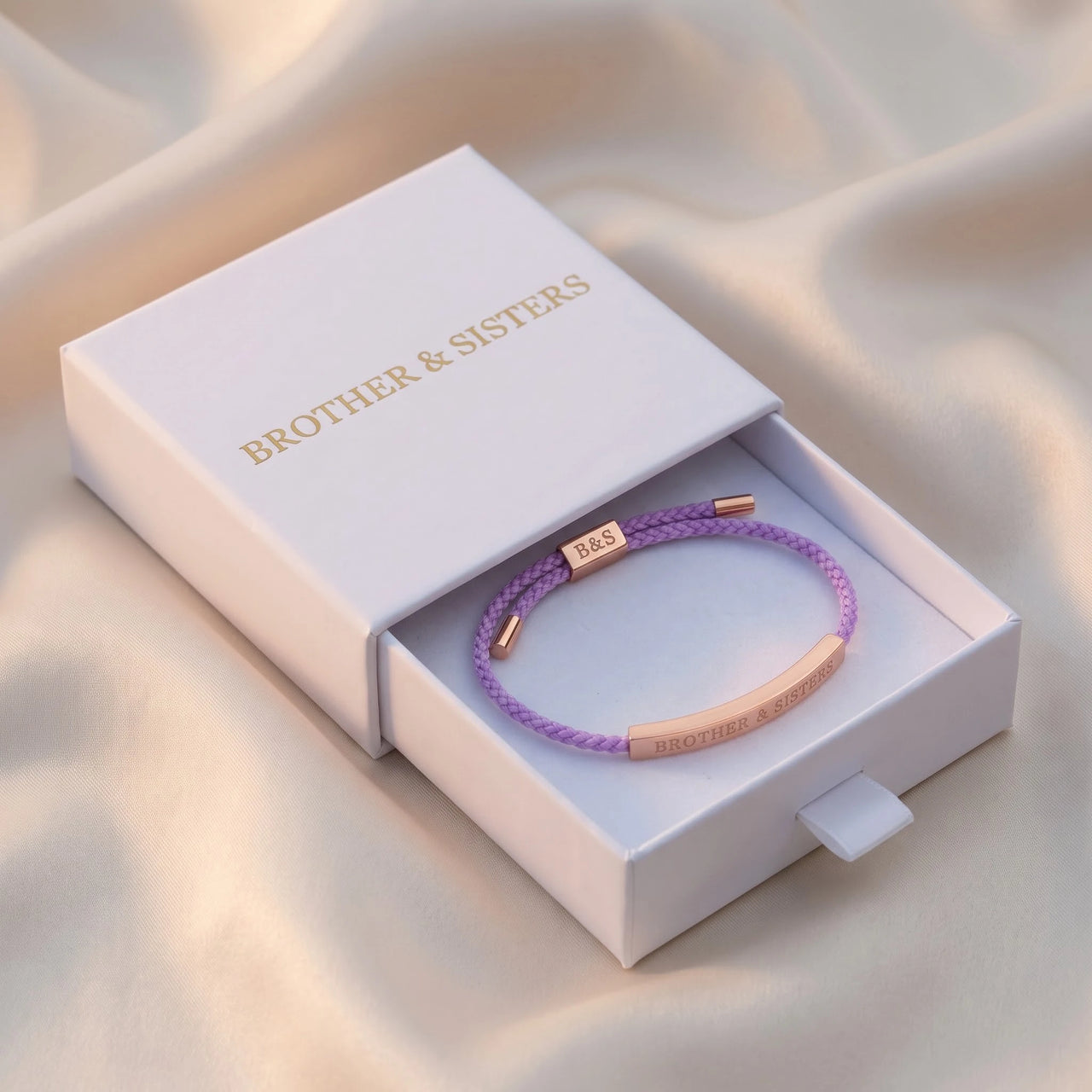 Le Mauve, rose gold bracelet — gift box | SKU: lemauve-rg