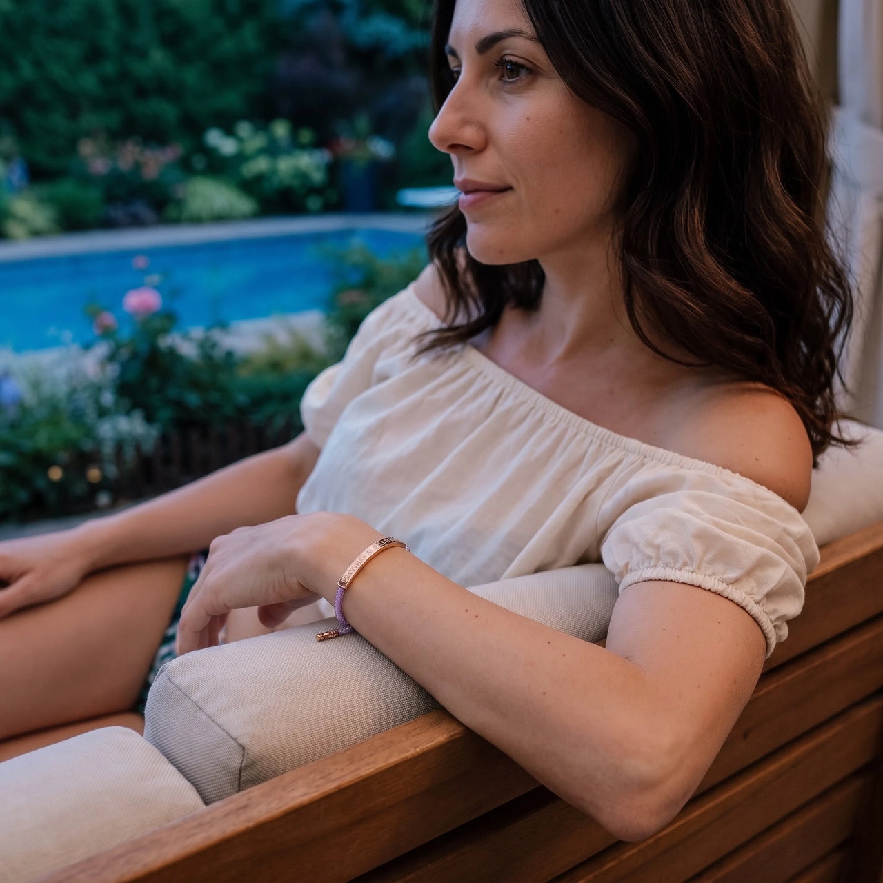 Le Mauve, rose gold bracelet — leisure | SKU: lemauve-rg