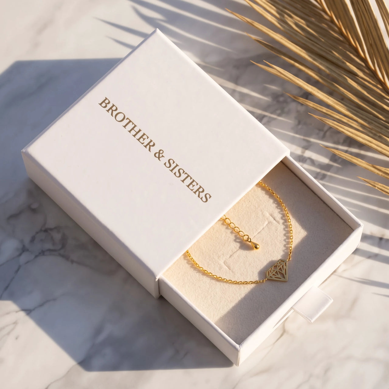 Gioielli in acciaio — nella scatola regalo, oro | SKU: 11662607-gold