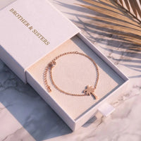 Thumbnail for Bracciale acciaio donna — nella scatola regalo, oro rosa | SKU: 7819407-rose-gold-color
