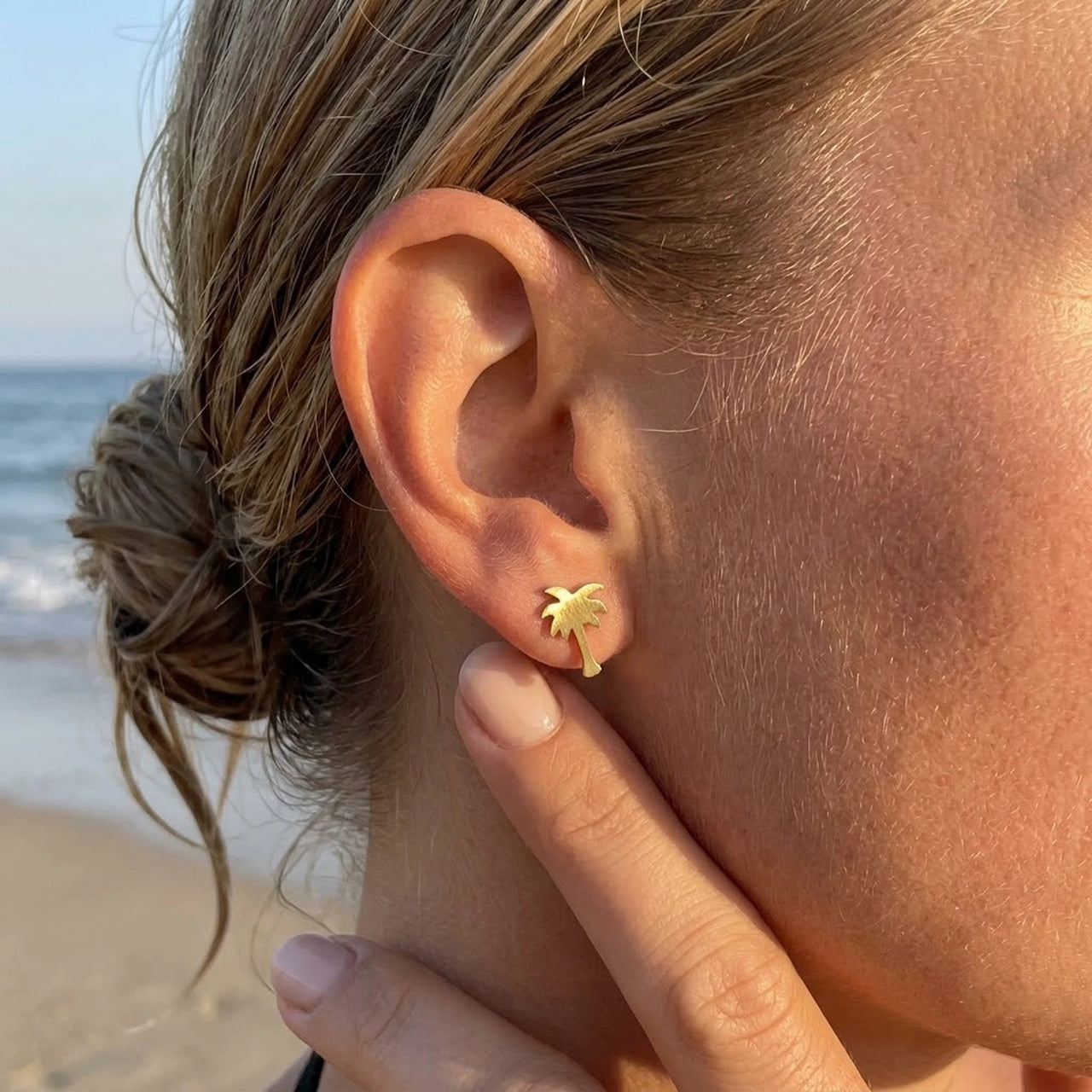 Gioielli mare — foto indossata, misura reale, oro | SKU: 10287609-gold-color