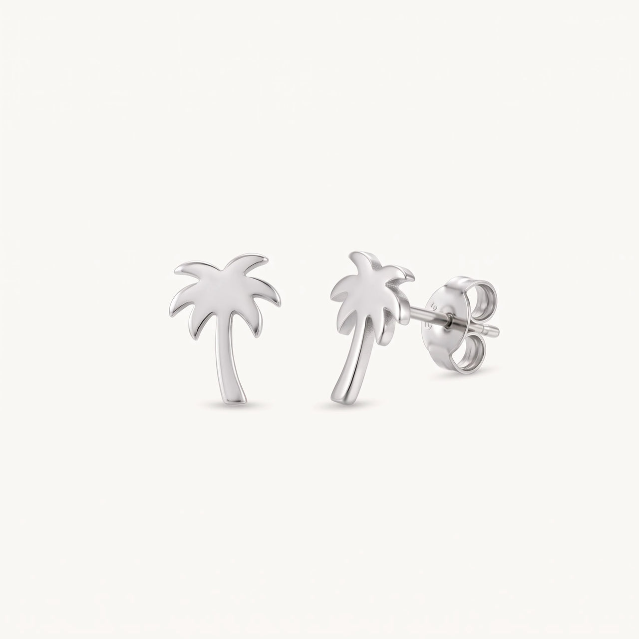 Gioielli in acciaio — foto prodotto su sfondo bianco, argento | SKU: 10287609-silver-plated