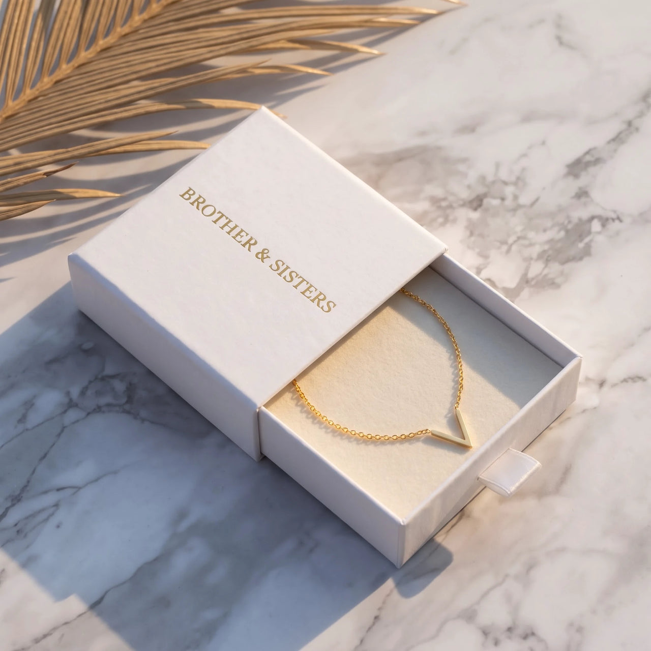 Gioielli in acciaio — nella scatola regalo, oro | SKU: 9443177-gold