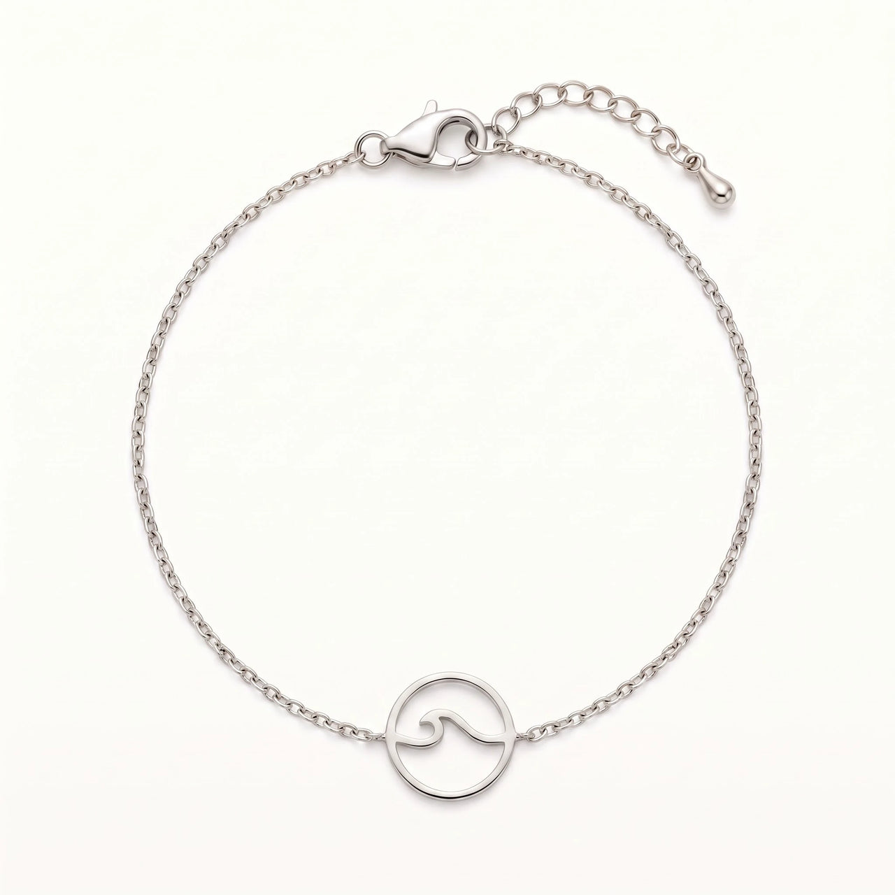 Bracciale mare — foto prodotto su sfondo bianco, argento | SKU: 17429078-white-gold