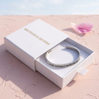 Thumbnail for Bracciale rigido donna — nella scatola regalo, argento | SKU: lymab-rg