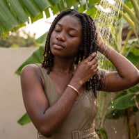 Thumbnail for Loyal, Brave, And, True, rose gold bracelet — outdoor shower | SKU: lbat-rg